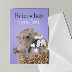 Beterschap kaart met tenrec - Catchy Store