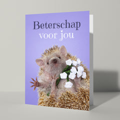 Beterschap kaart met tenrec - Catchy Store