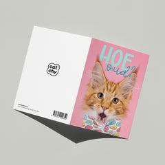 Leuke verjaardagskaart met kat - Catchy Store
