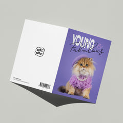 Young & Fabulous verjaardagskaart - Catchy Store
