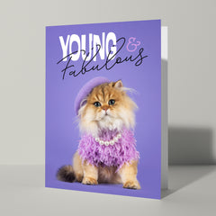 Young & Fabulous verjaardagskaart - Catchy Store
