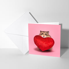 Beterschapskaartje met hamster - Catchy Store