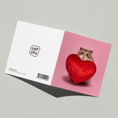 Beterschapskaartje met hamster - Catchy Store