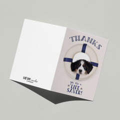 Bedank kaart hond - Cat'chy Store