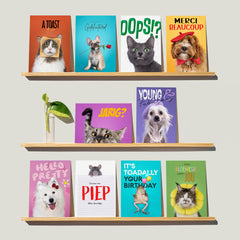 Set wenskaarten (10 stuks) - Catchy Store
