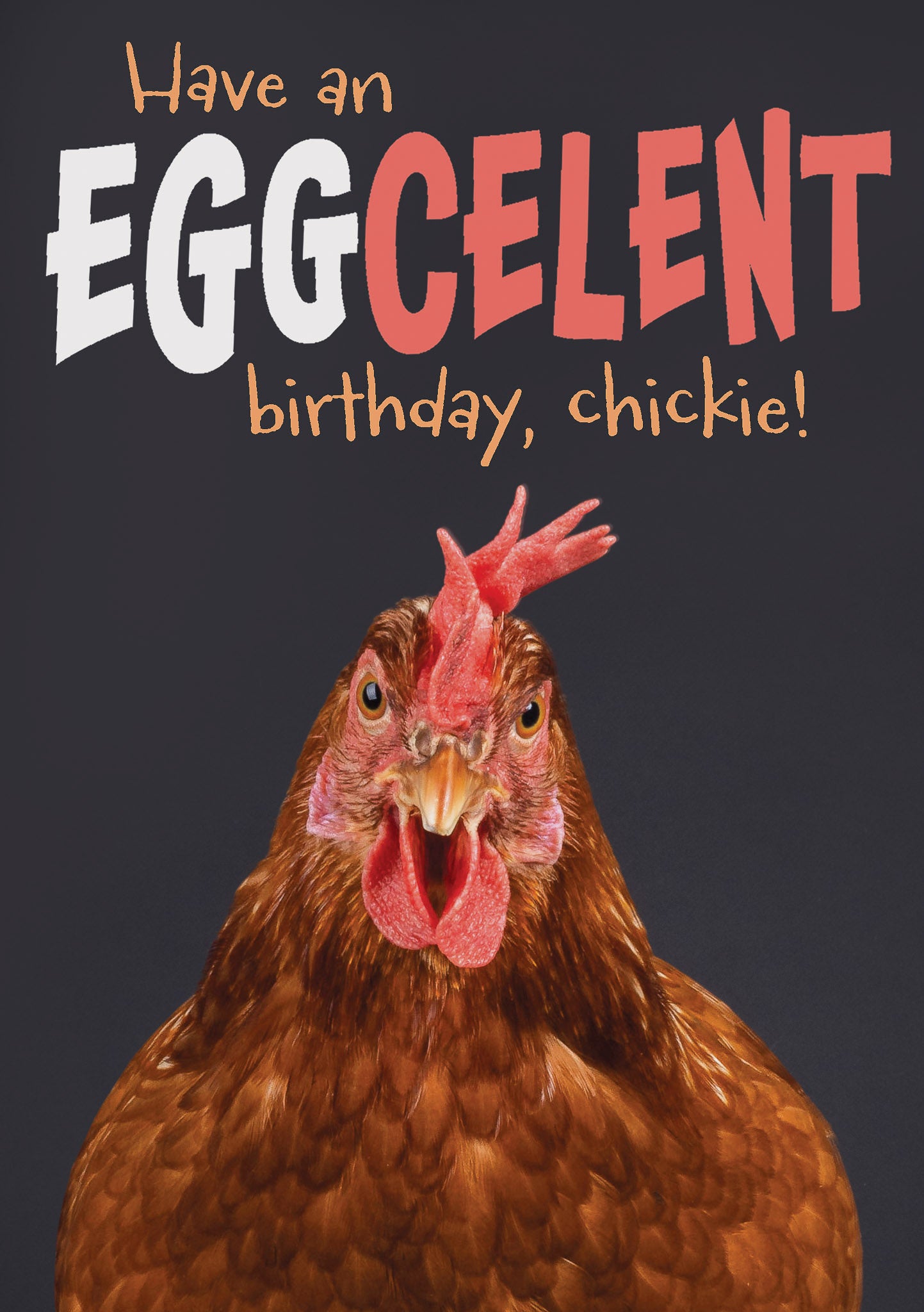 Verjaardagskaart met kip - Catchy Store
