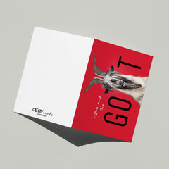 Trots-op-jou-kaart met geit - Catchy Store
